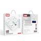 Удлинитель Earldom ES-SC06 EU, 4 розетки+3USB+Type C PD,3.1A (3000W)*