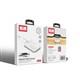 Переходник на Lighting для Type-C iPhone 15 Earldom ET-OT101, прослушивание музыки + зарядка, белый