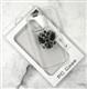 Задняя крышка PC CASE Iphone 17 Pro пластиковая, прозрачная, с рисунком герб РФ, черная
