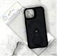 Задняя крышка Iphone 17 Pro Max FASHION CASE перфорированная с MagSafe, кольцо-подставка, силиконовый борт, черная