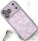 Задняя крышка Iphone 17 Pro Max перламутровая, защита камеры, металл. кнопки, сиреневая