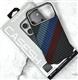 Задняя крышка Iphone 16 Pro CASESHIELD под карбон, с MagSafe, в коробке, три полосы