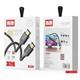Кабель Earldom ET-W26 HDMI(M) - HDMI(M), тканевая оплетка , 3м ,черный