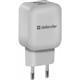Адаптер сетевой Defender EPA-13, белый, 2xUSB, 5V/2.1А, пакет (1/200)