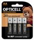 Элемент питания OPTICELL PROFESSIONAL LR6 BL4 (4/48/192/16128)