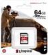 SDXC 64GB Kingston Class 10 UHS-II U3 V90 React Plus (300 Mb/s)