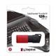 USB 3.2 128GB Kingston DataTravele Exodia M чёрный/красный