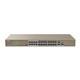 Коммутатор 24 портовый мегабитный неуправляемый PoE, TEF1126P-24-250W 24FE+2GE/1SFP Rackmount Switch With 24-Port PoE (1/5)