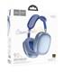 Наушники полноразмерные HOCO W55 Pleasing, bluetooth 5.4, AUX, 800mAh, цвет: синий (1/40)