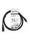 Кабель удлинительный TELECOM 3.5 Jack (M) / 3.5 Jack (F), стерео, аудио, 1.5 м. (1/250)