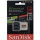 Карта памяти MicroSDXC 256GB SanDisk Class 10 Extreme Plus A2 V30 UHS-I U3 (170 Mb/s) +SD адаптер