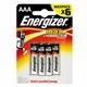 Элемент питания ENERGIZER LR03 Max (6 бл) (72)