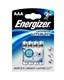 Элемент питания ENERGIZER LR03 Lithium (4 бл) (48)