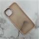 Накладка с силиконовыми краями для iPhone 12/12 Pro (6.1) прозрачно-матовая, розовый