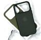 Задняя крышка Iphone 17 Pro TechWoven Case тактильная, тканевая поверхность, MagSafe, Camera Control, с лого, зеленый