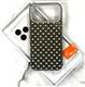 Силиконовый чехол Iphone 17 Pro BINKSON перфорированный, выпуклые шарики, серебристый