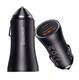 Автомобильное ЗУ Baseus Golden Contactor Max Dual Fast Charger Car Charger U+C 60W Dark Gray