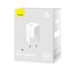Сетевое ЗУ OS-Baseus GaN5 Fast Charger(mini) 1C 20W EU White