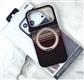 Задняя крышка Iphone 17/18 CASESH под карбон, MagSafe-подствка 360, в коробке, коричневая