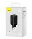 Сетевое ЗУ Baseus GaN5 Pro Fast Charger 2C+U 65W EU Black(Include?Baseus Xiaobai series fast charging Cable Type-C to Type-C 100W(20V/5A) 1m Black?
