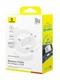 Сетевое ЗУ Baseus Palm Fast Charger C+U 30W EU Moon White (Includes Baseus Simpleds Cable USB-C to USB-C 60W 1m Moon White)