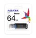Флеш-накопитель USB 64GB A-Data C906 чёрный