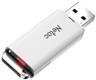 Флеш-накопитель USB 3.0 32GB Netac U185 белый с LED индикатором