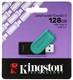 Флеш-накопитель USB 3.2 128GB Kingston DataTraveler Exodia S чёрный/бирюзовый