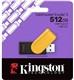 Флеш-накопитель USB 3.2 512GB Kingston DataTraveler Exodia S чёрный/оранжевый