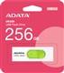 Флеш-накопитель USB 3.2 256GB A-Data AUV320 белый/зелёный