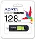 Флеш-накопитель USB 3.2 128GB A-Data UC300 чёрный/зелёный
