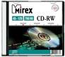 Диск MIREX CD-RW 4Х-12Х 700МБ Слим кейс 5 (5/200)
