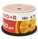 Диск MIREX DVD+R 16Х 4,7ГБ Кейк бокс 50 (50/300)
