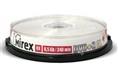 Диск MIREX DVD+R 8Х 8,5ГБ двухслойный для печати (полная заливка) Кейк бокс 10 (10/300)
