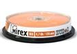 Диск MIREX DVD+R 16Х 4,7ГБ Кейк бокс 10 (10/300)