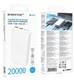 Аккумулятор внешний Borofone BJ80А Clever, 20000mAh, пластик, PD20Вт, 2 USB выхода, Type-C, цвет: белый (1/42)