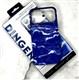Задняя крышка Samsung Galaxy S26 DINGEND под карбон с MagSafe, металлическая оконтовка камеры, синие волны