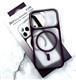 Задняя крышка Samsung Galaxy S26 FE 2in1 Eco-friendly CASE матово-прозрачная, цветной MagSafe и матовый силиконовый борт, винная