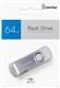 Флеш-накопитель USB 64GB Smart Buy Twist серебро