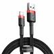 Кабель Baseus cafule Cable USB For iP 2A 3m Red+Black