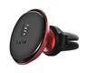 Автомобильный держатель OS-Baseus Magnetic Car Mount Phone Holder with Cable Clip Air Vent Version Carmine Red