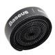 Кабель Baseus Colourful Circle Velcro strap 1m Black
