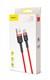 Кабель Baseus cafule Cable USB For Type-C 2A 3m Red+Red