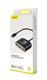 HUB Baseus Square round 4 in 1 USB HUB Adapter(USB3.0 TO USB3.0*1+USB2.0*3) 1m Black