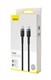 Кабель Baseus Cafule PD2.0 100W flash charging Type-C to Type-C cable (20V 5A)2m Gray+Black