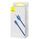 Кабель Baseus Crystal Shine Series Fast Charging Data Cable Type-C to Type-C 100W 2m Blue