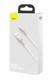 Кабель Baseus Cafule Series Metal Data Cable USB to IP 2.4A 2m White