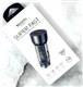 Автомобильное ЗУ Yesido Super Fast, USB/Type-C, 30W, прозрачный корпус (Y49), черное