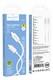 Кабель HOCO X107 Favor Type-C - Type-C, 3A, 60W, 1 м, белый