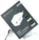 Блок питания сетевой Breaking P-09, USB-C, GaN, PD, 25W, QC 3.0, 3.0A (Белый)
